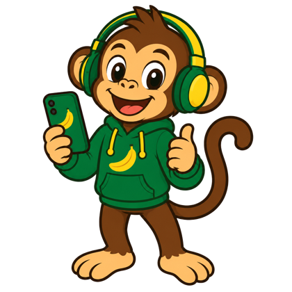 Internetaffen-Maskottchen